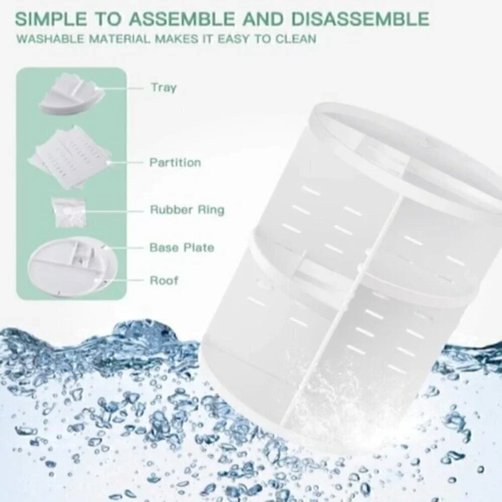 360 Rotating Makeup Organizer